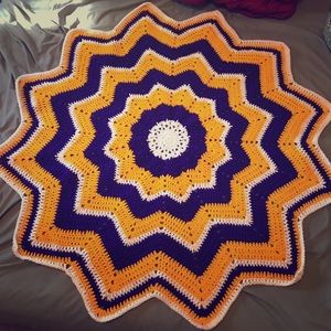 Vikings Crochet lap blanket